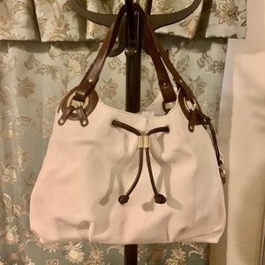 Michael Kors Genuine Leather in Vanilla Color